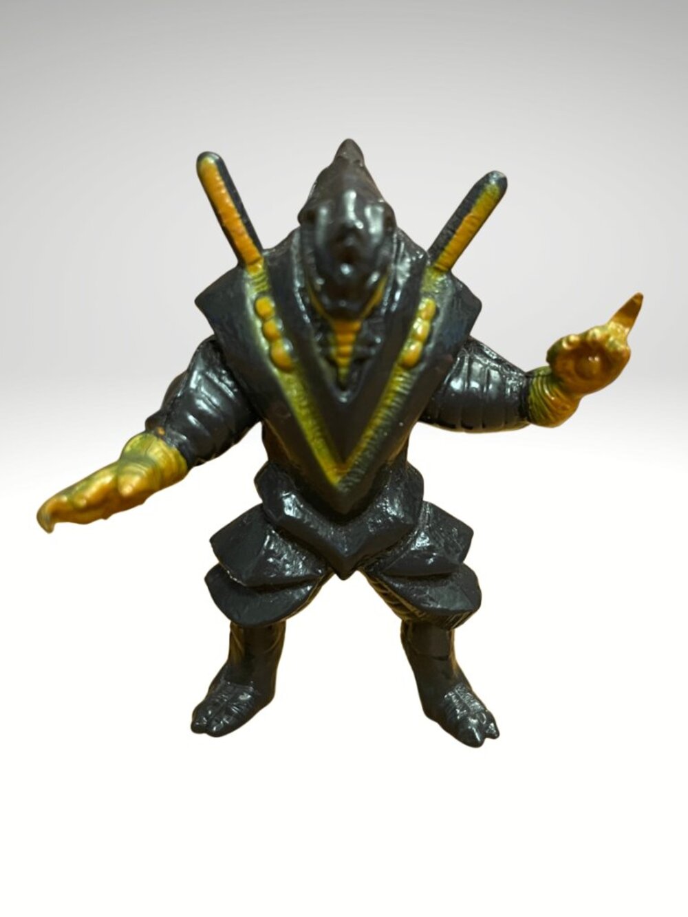 Superhuman Samurai Syber-Squad "SKORN" Mega Miniature 1994 Toy Figure(SKU: 64TO)